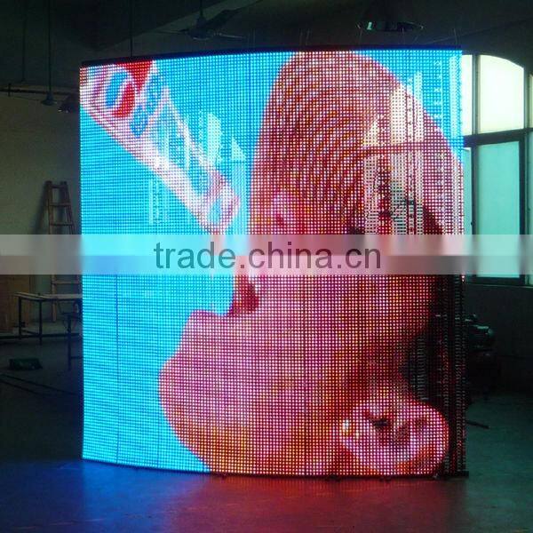 animation flexible transparent xxx photos led display made in china