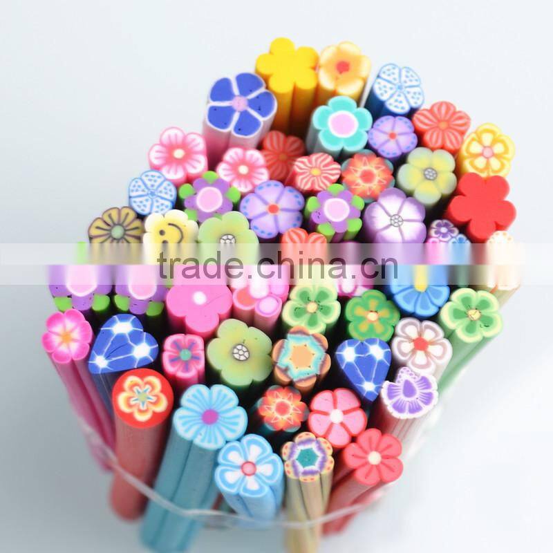 Fruit Nail Art Fimo 12 Styles 3D Design Decoration Tips Rose Fimo ZX:RT683