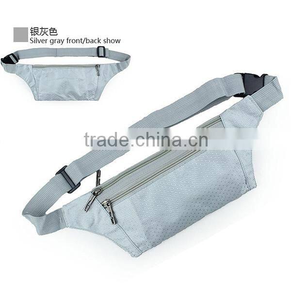 2016 best selling factory wholesale cheap nylon light beautiful colorful sport running waist bag
