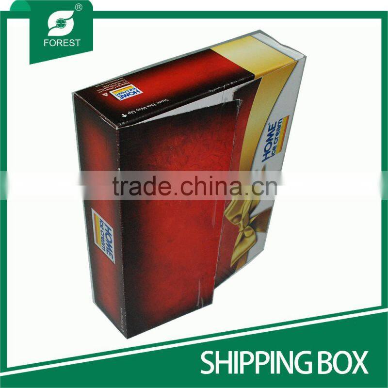 CREATIVE SMALL CORRUGATED SHIPPING CARTONS FOR FOOD PACKAGING WITH CUSTOM PRINT
