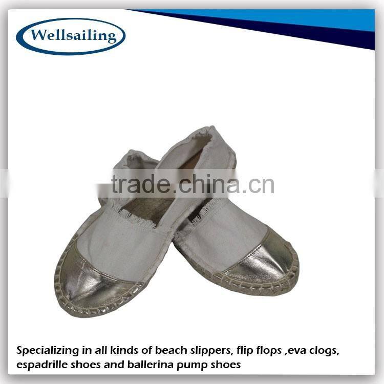 New 2015 product idea women flat espadrille shoes from chinese wholesaler