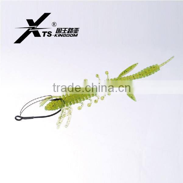 75mm 1.4g,100mm 3.2g Soft Plastic Worm Bait