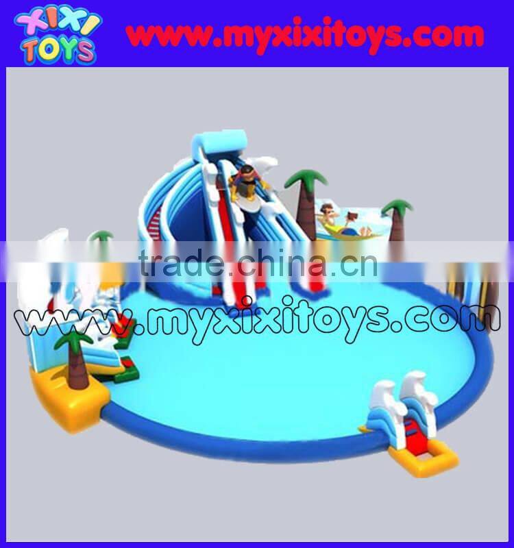 Air plane rocket inflatable children playground