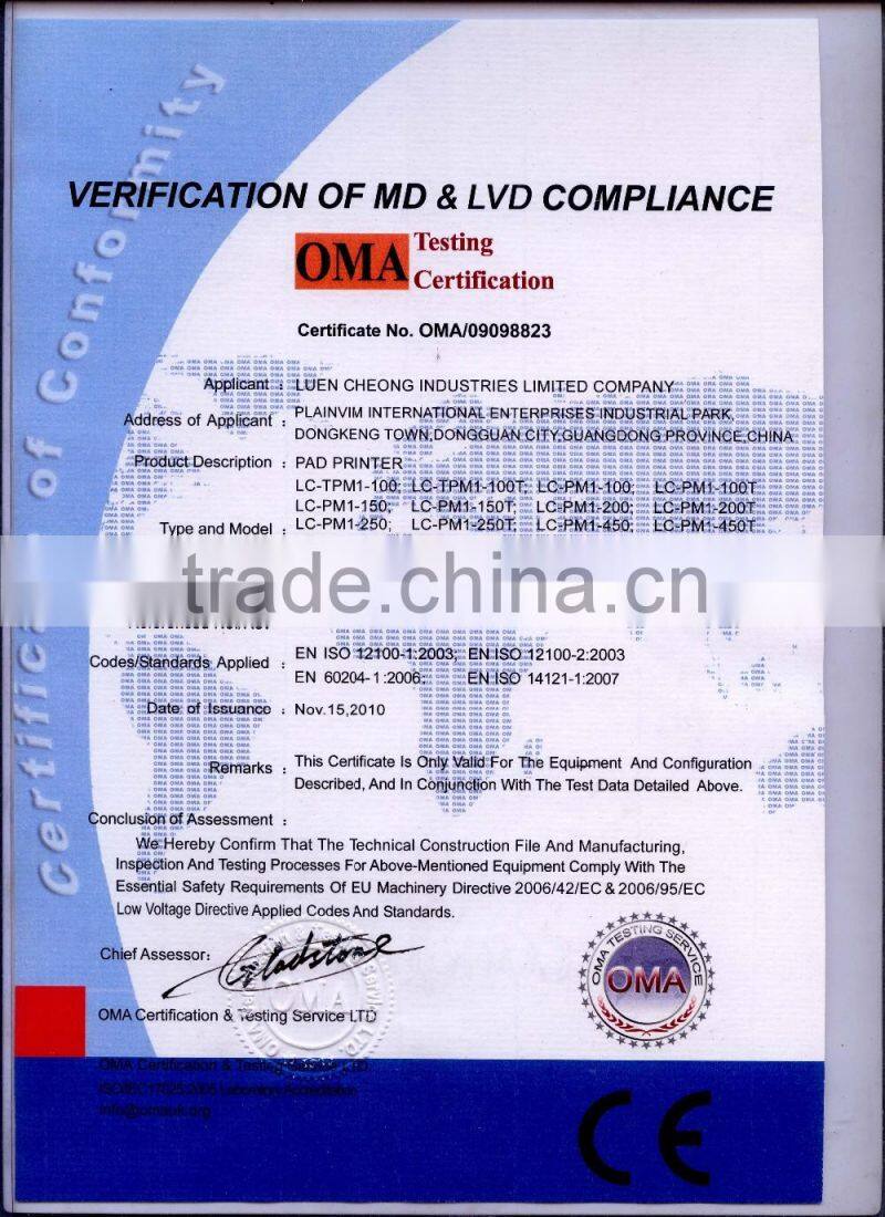 IR hot drying machine Drying for variety of screen printing or pad printing TM-1480D