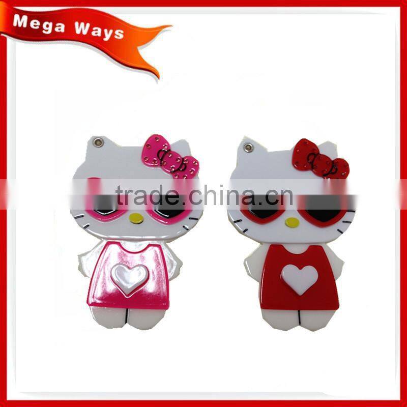 manufacturer supply high quality decorative mirror plastic frame cosmetic mirror