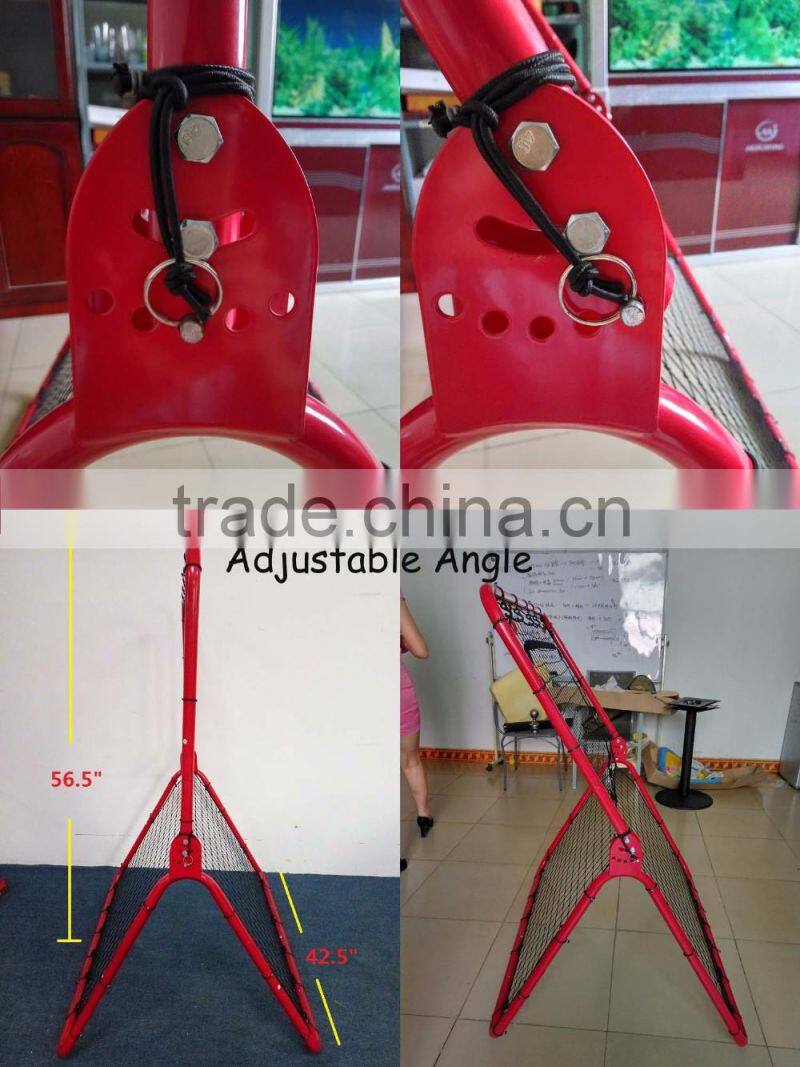 Multi-Sport Rebounder Pitch Back Screen with Adjustable Target