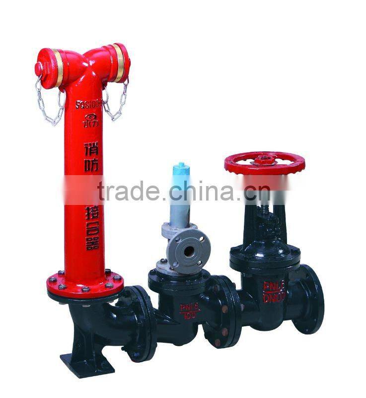 landing fire pump connector