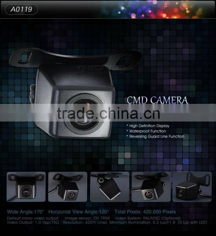EONON Color CMD Camera-High Definition/ Wide Angle /Waterproof (A0119)
