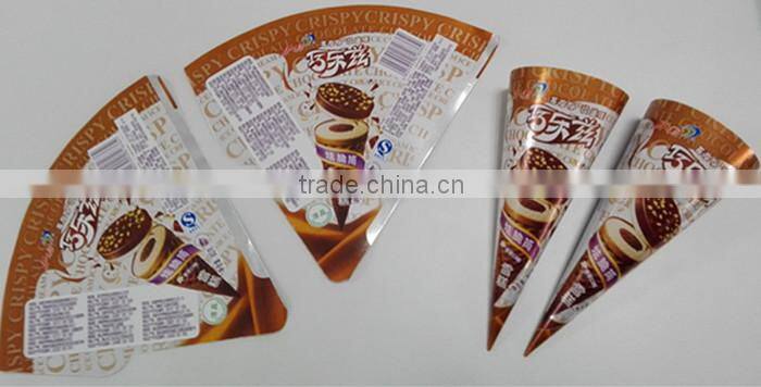 aluminium foil ice cream wrapping glue laminated paper