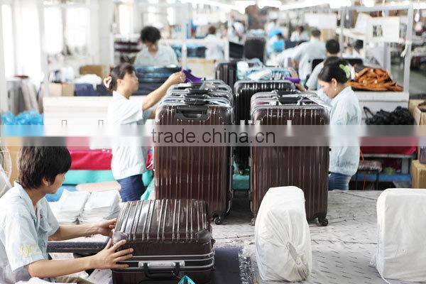 alibaba china supplier hot new product for 2015 !!! pc abs girls sky travel luggage