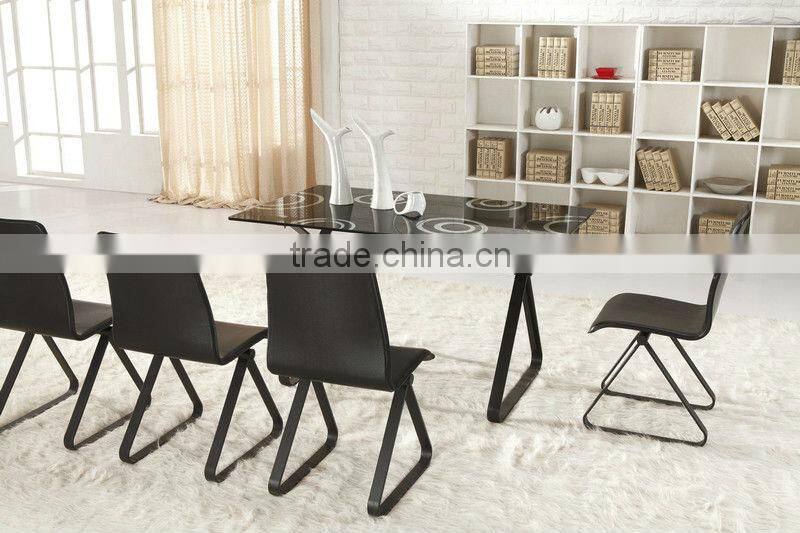 Z682 cheap metal angle pvc leather coffee chair for coffee tea room