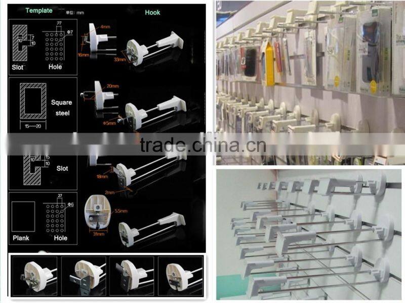 EAS Security Metal Supermarket Display Hook for Anti-theft