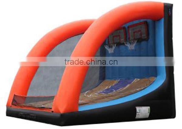 hot inflatable basketball hoop game,shootout basketball equipment