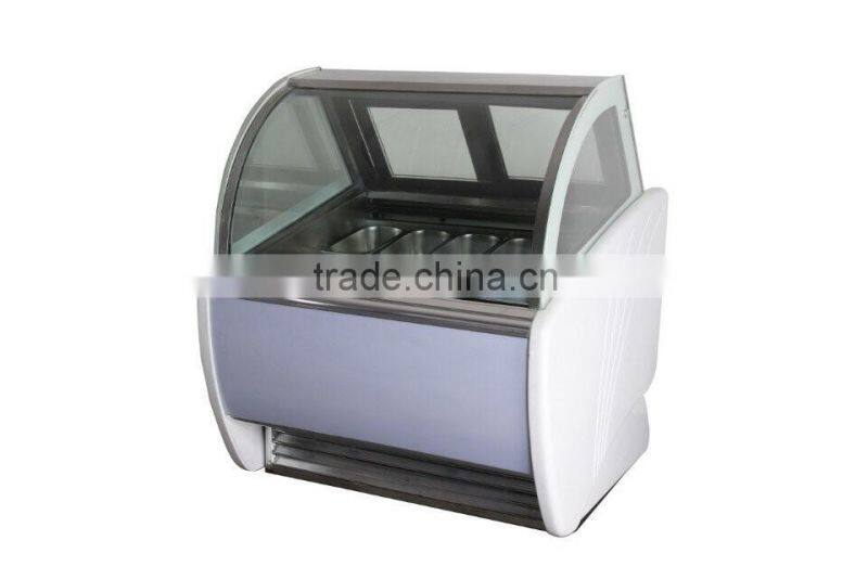 China Supplier Commercial Ice Cream Showcase/ Display Freezer