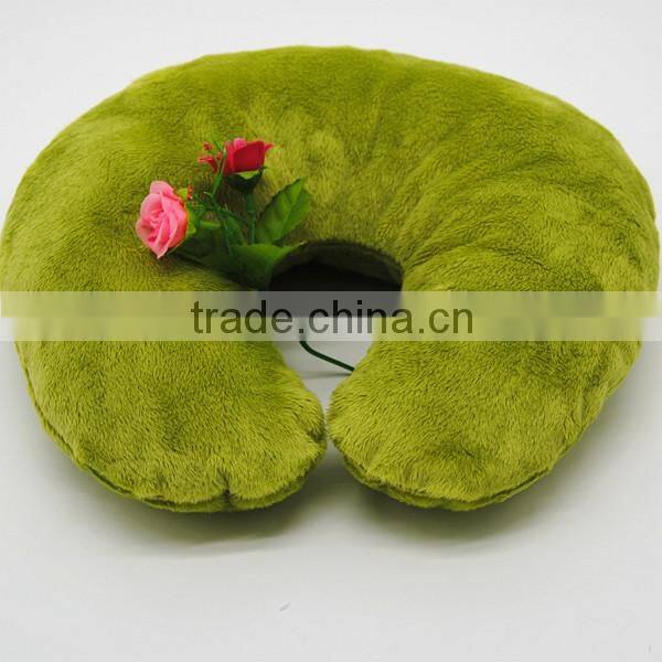 2016 New Arrival Keep Baby Nice Plain Color U Shaped Travel Baby Neck Pillow