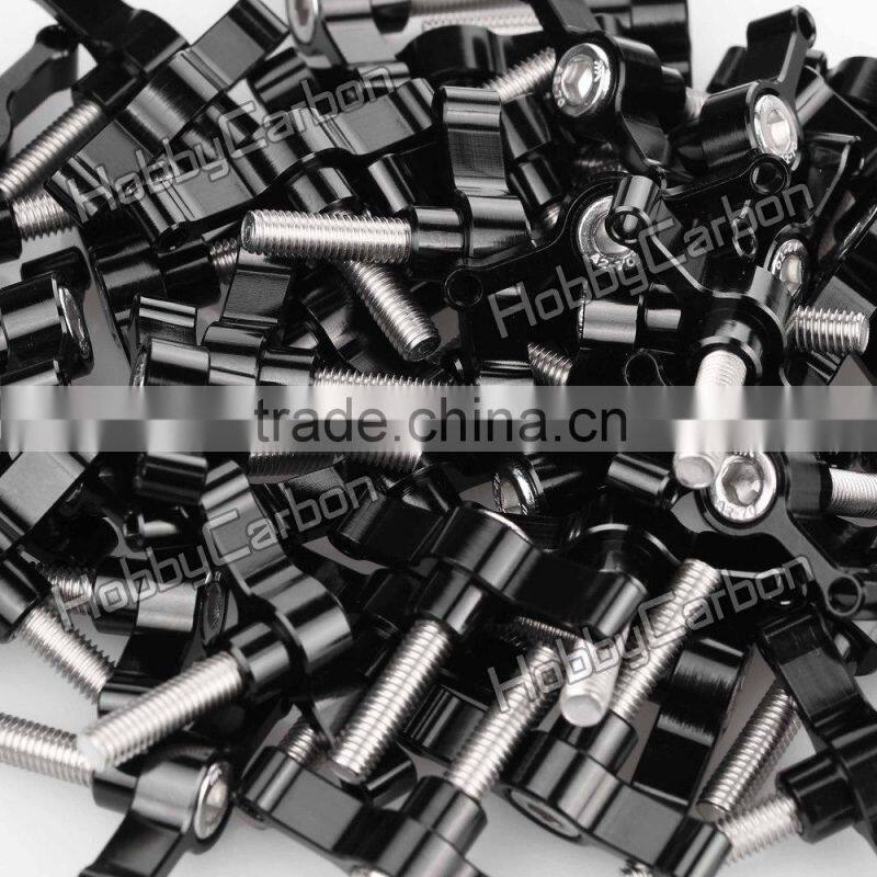 M3 M4 M5 screws self tapping knob screws in black