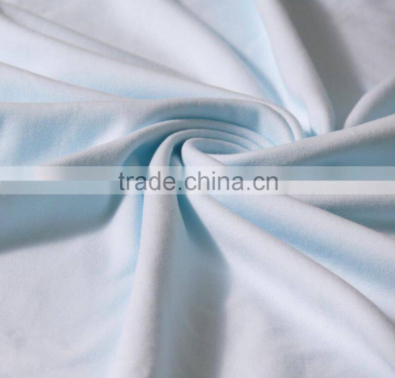 100% cotton Interlock - Spa Blue