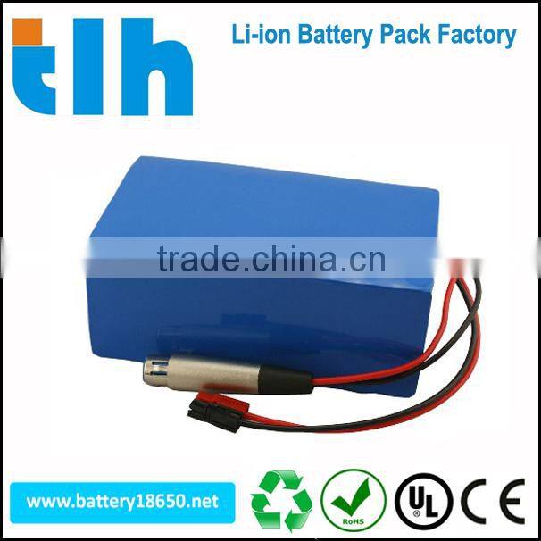 Customs 24v 11ah li ion battery pack for electric bike,fishing,cleaning equipment