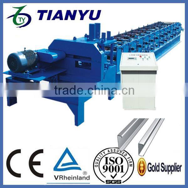 Hebei c shape roof purlin machine