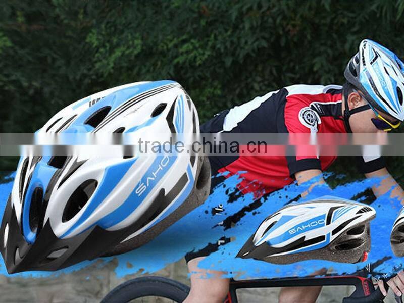 Professional Bike Helmets Outdoor Riding Sport Safety Helmet 18 hole with LED lights