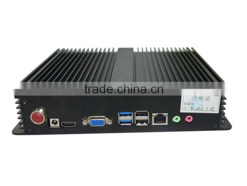 fanless embedded system mini pc x86 with 4gb ram