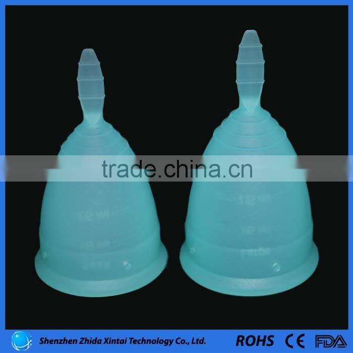 All medical grade silicone material made feminine used period cup accept 1 pc