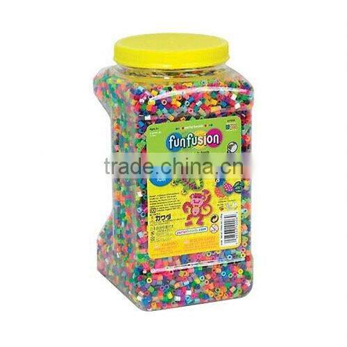 Custom Plastic 5mm Fused Perler Beads Educational Mini Hama Beads Cheap DIY Fashion Boy Magic Hama Beads