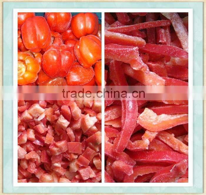 High Quality Sinocharm Frozen Red Pepper