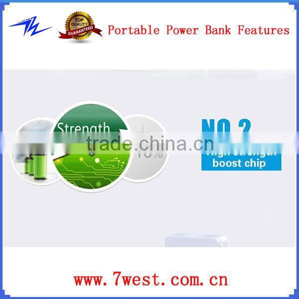 Colorful Portable Power Bank 5600mah Rechargeable External Battery Charger Mobile Phone