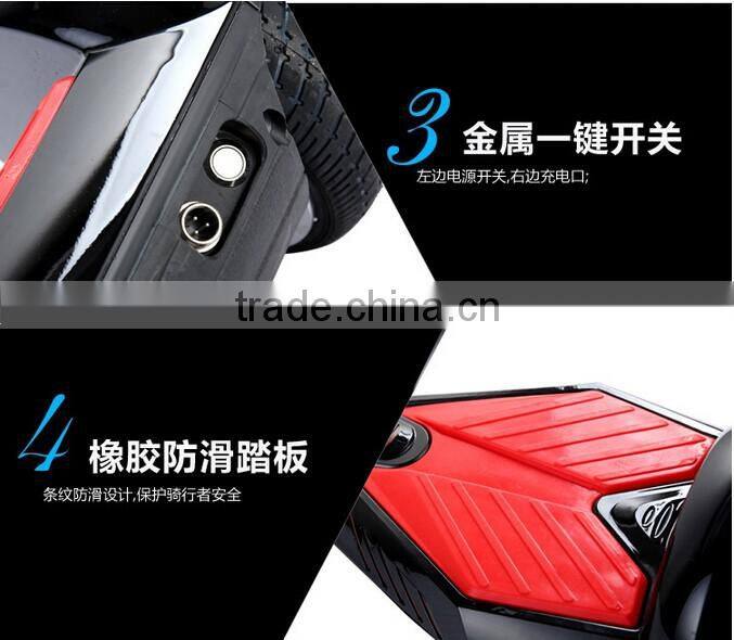 6.5 inch CE Certificated Electric Scooter 2 Wheel Scooter Self Balancing Scooter Smart Balance Hoverboard
