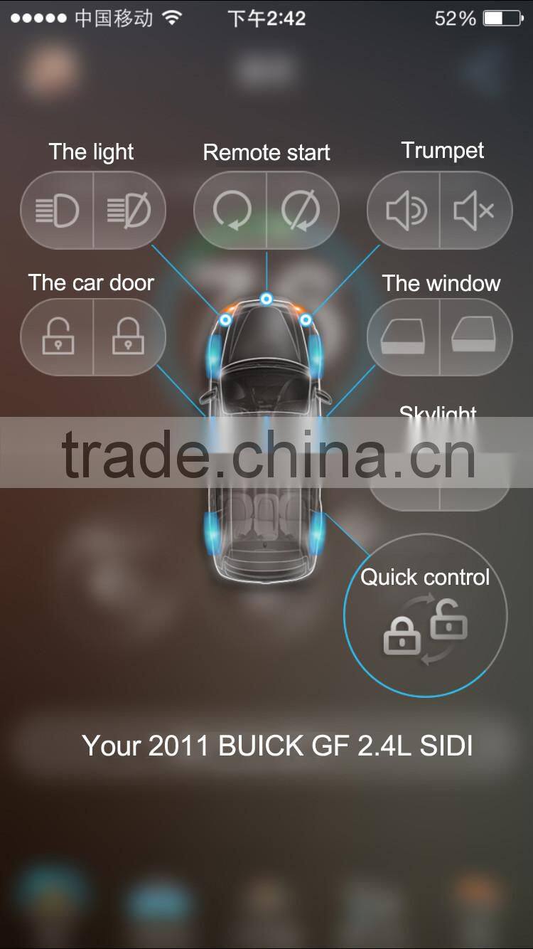 Remote Control Car With Mobile App With No Distance Limitation Suit For Android And IOS For GM BUICK CHEVOLET