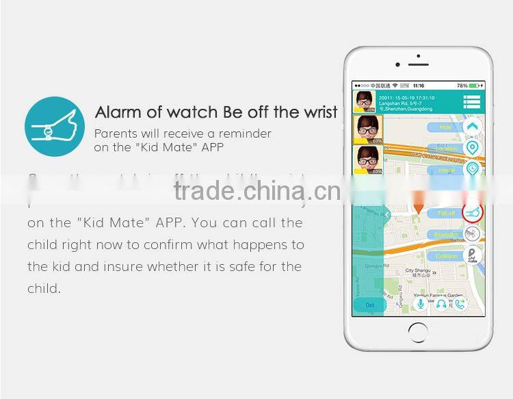 child wrist watch with sos panic button watch gps tracker