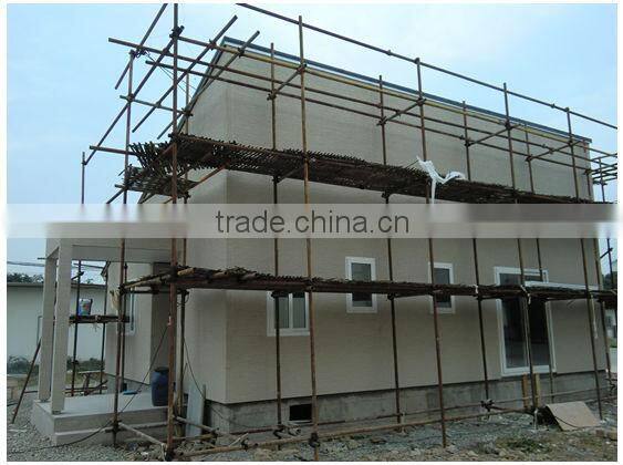 modern European style villa/ prefab house modular home with solar system