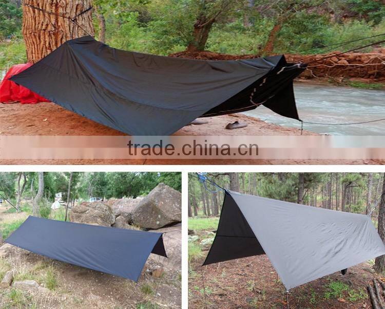 NBWT welcome OEM quick open PU coated nylon tarp shelter