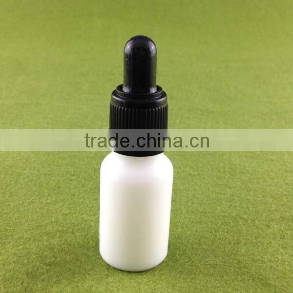5ml white porcelain bottles wholesale with black small tamperproof cap