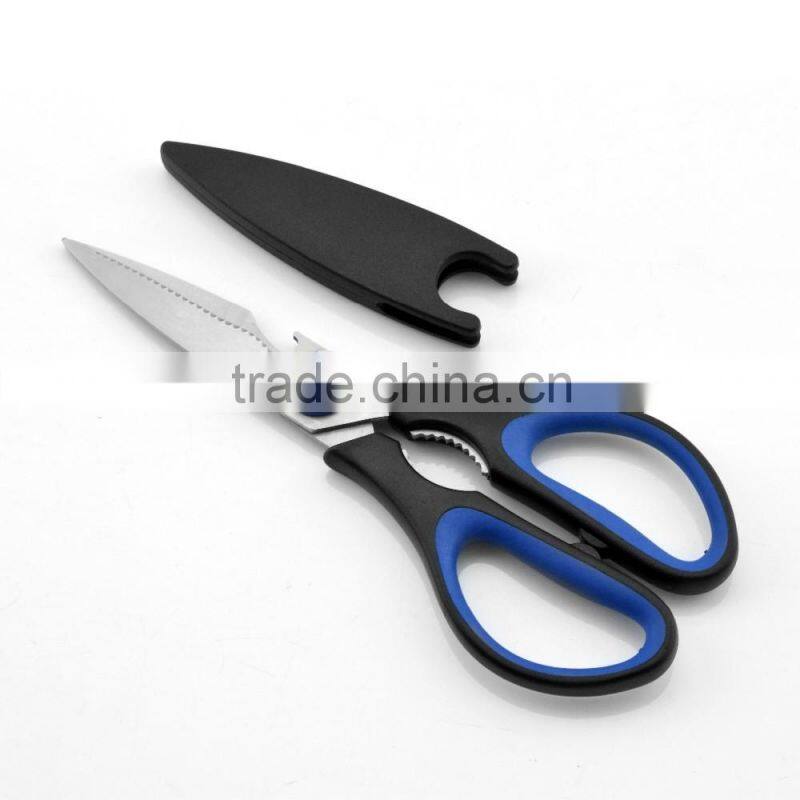 PP Handle Household Safety Scissors With Scissors Blade Cover