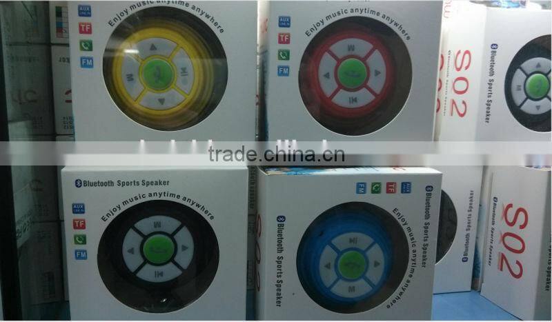 HZ-S02 mini Portable bluetooth speaker with TF card slot speaker hands free call mini speaker
