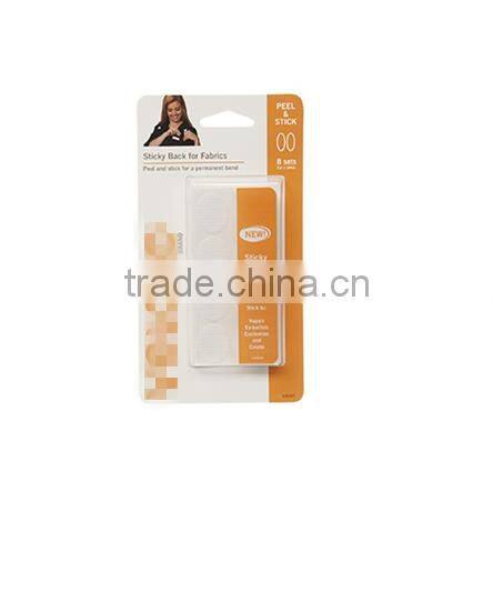 sticky back for fabrics use for personalizing fabrics with embellishments