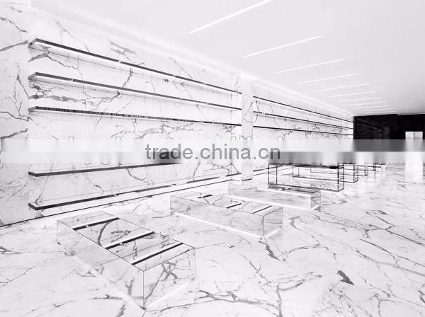 Decrative Glass Stones Chinese White Marble