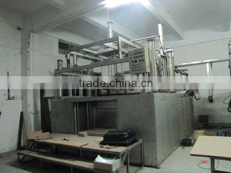 Electronic advertising plastic tray