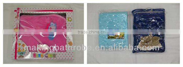 elegant patterns of Cartoon animal embroidered kids coral fleece baby & infant blanket