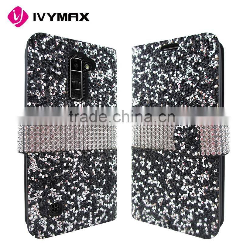 Wholesale alibaba leather wallet flip case for LG K10