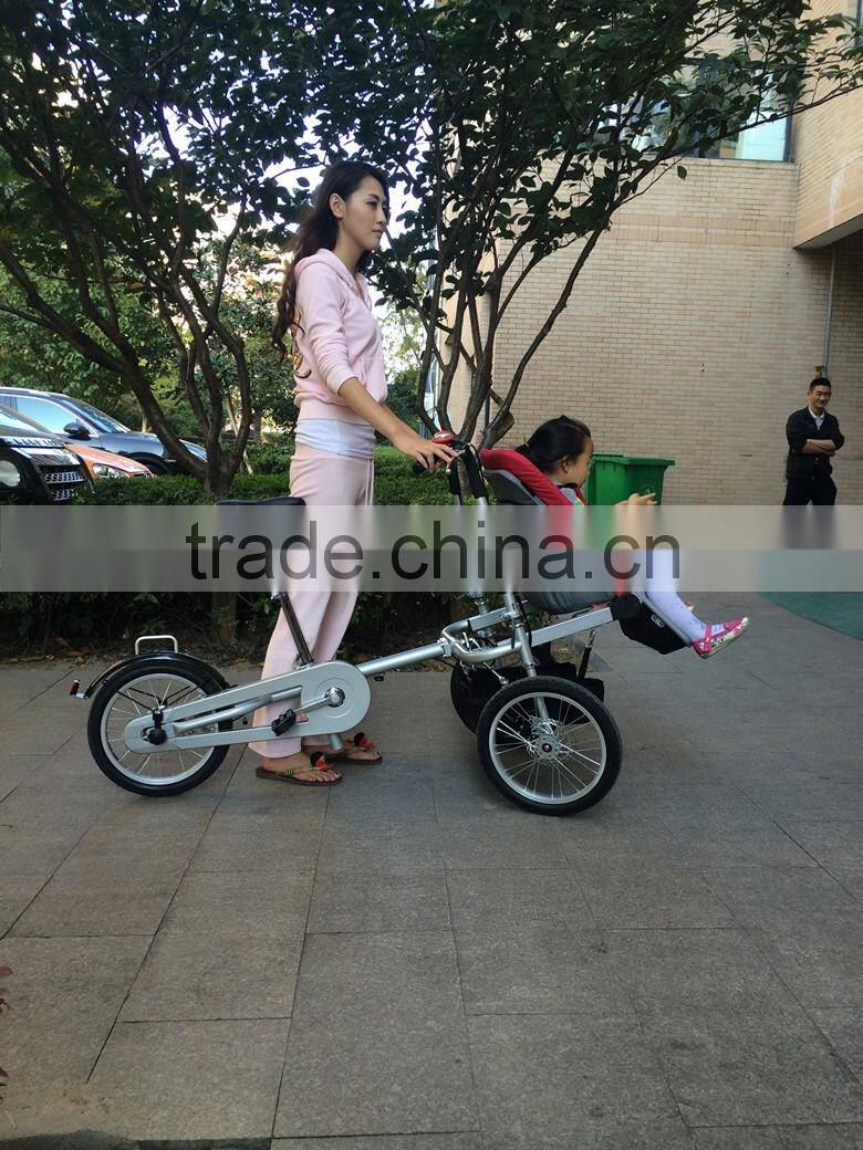 2016 New Design factory wholesale foldable Baby stroller/ Mult functional aluminium frame elegant baby stroller