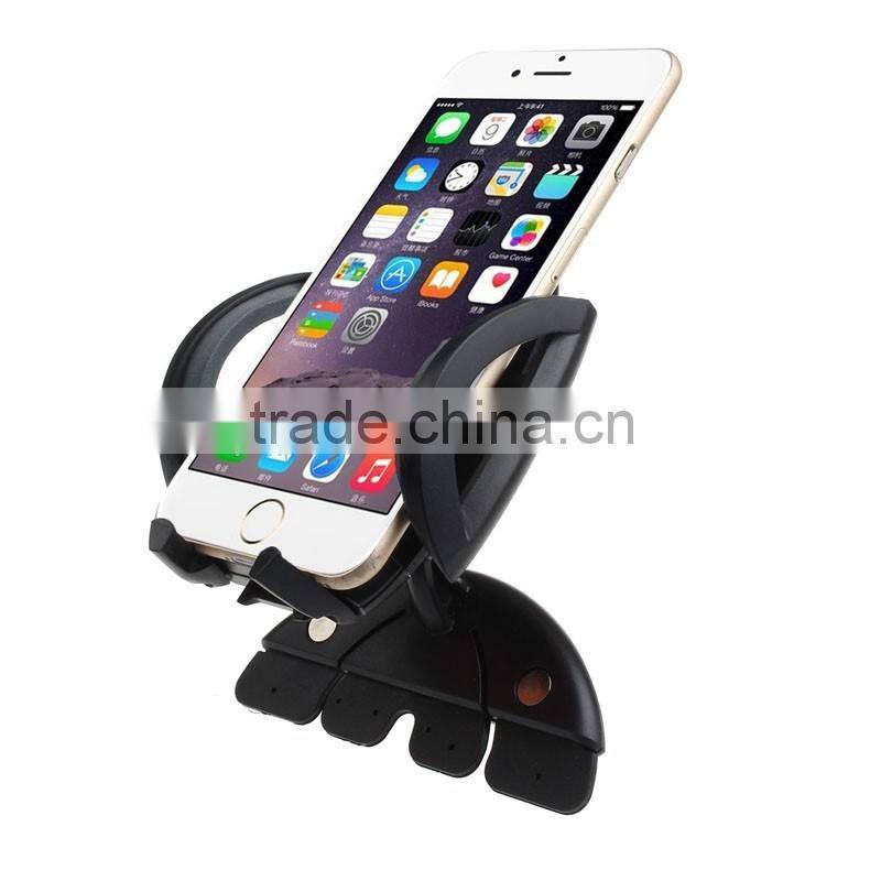 Easy One Touch Car Phone Holder CD Slot Mount Phone Cradle Universal