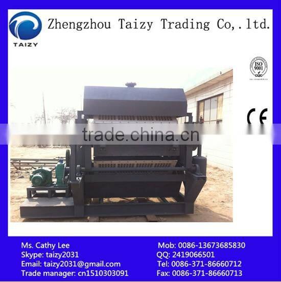 PLC+Touch screen controller egg tray machine with 12 months warranty