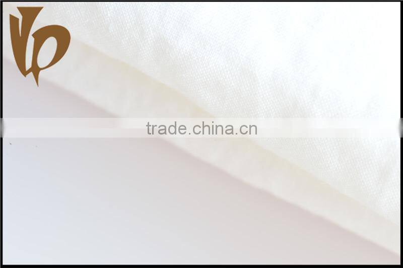 Woven Bleached White 100% Ramie Fabric For Tablecloth