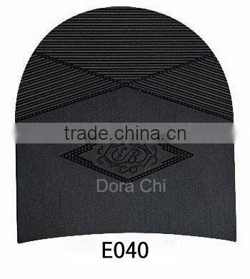 Natural rubber heels shoe sole in good price for shoe material