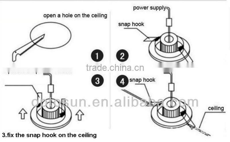 led downlight light with 10w CREE led source