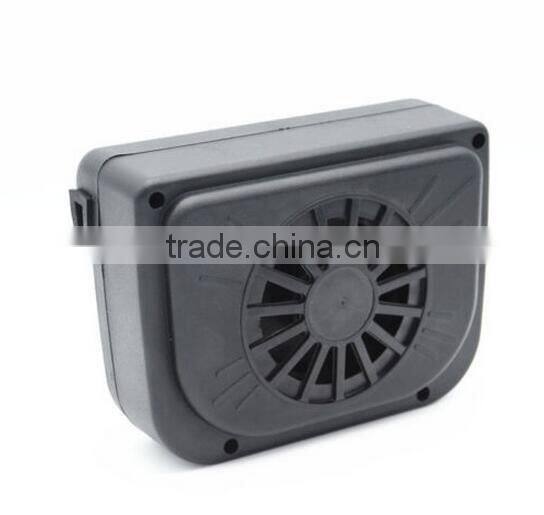 New design Car Solar Sun Power Vent Fan Cooler/ Air Vent Radiator/ Air Vehicle Exhaust Fan