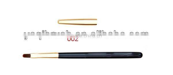 makeup lip brushes,cosmetic lip brush,lip gloss brushes,wood handle